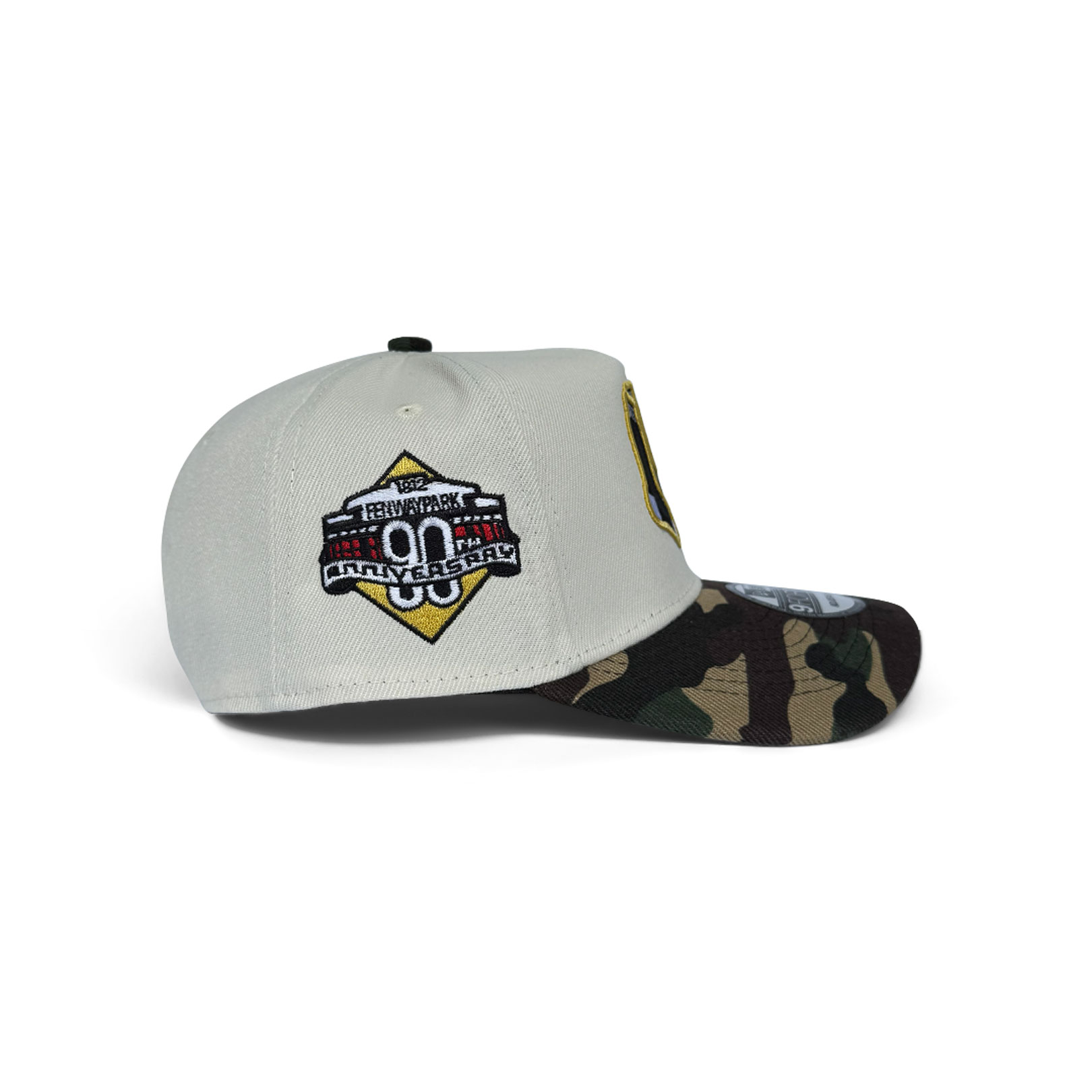 NEW ERA 9FORTY A-FRAME BOSTON RED SOX FENWAY 90TH ANNIVERSARY CHROME CAMO TWO TONE EDITION - Image 3