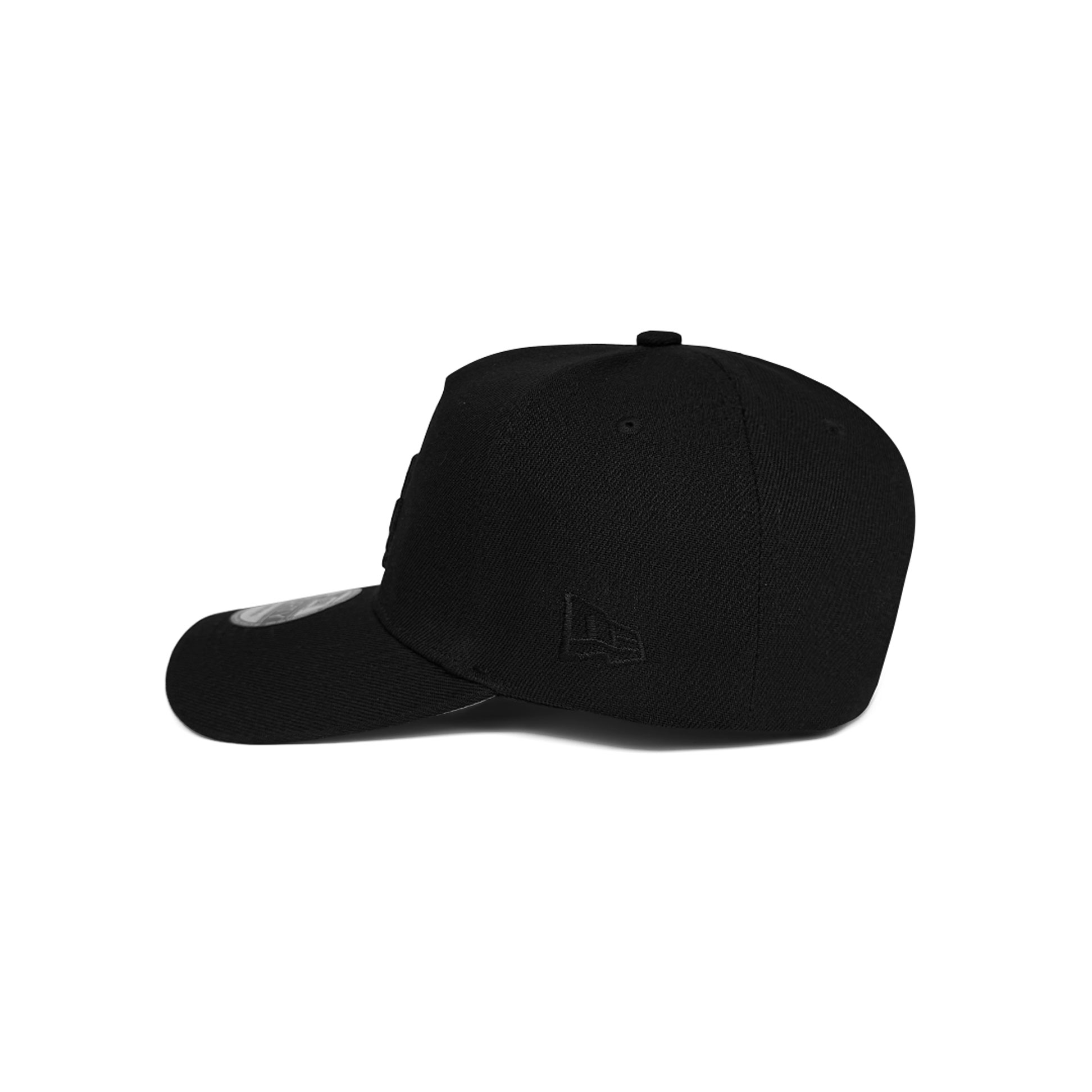 NEW ERA 9FORTY A FRAME LOS ANGELES DODGERS BLACK ON BLACK - Image 2