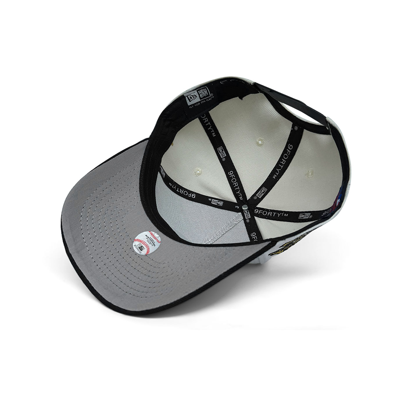 NEW ERA 9FORTY A-FRAME LOS ANGELES DODGERS 100TH ANNIVERSARY TWO TONE / GREY - Image 4