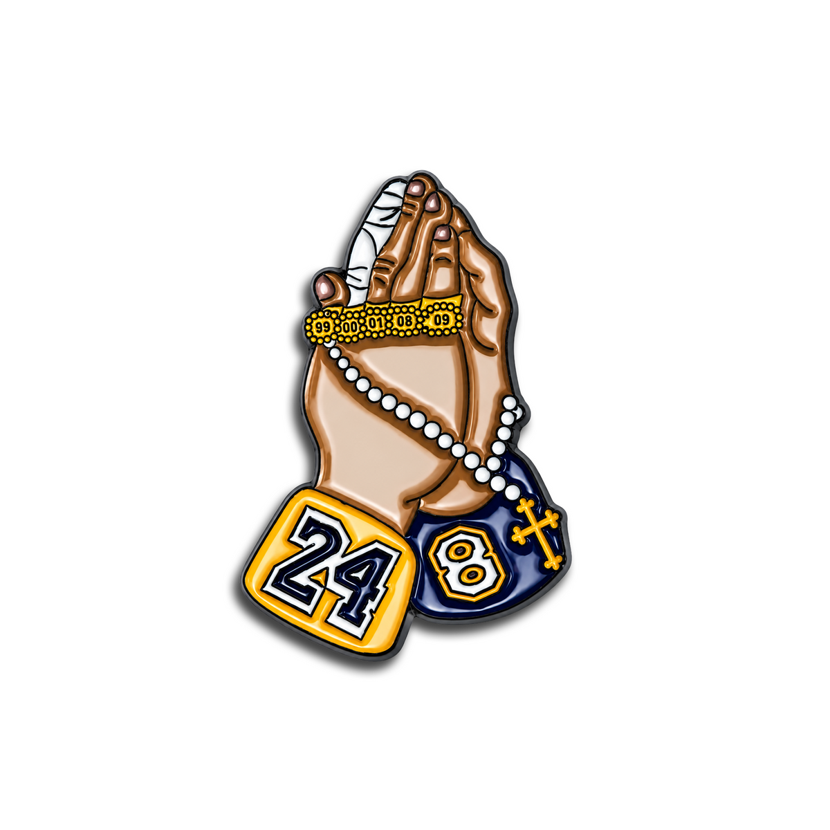 24/8 PRAYING HANDS PIN