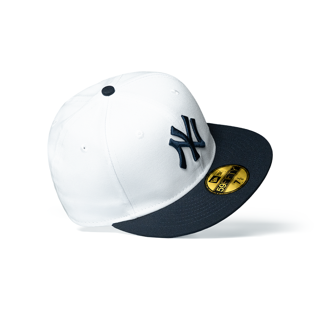 NEW ERA 59FIFTY NEW YORK YANKEES TWO TONE NAVY/CHROME WHITE