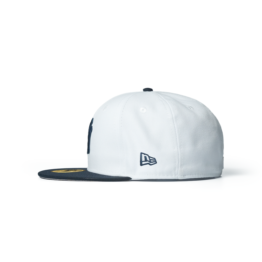 NEW ERA 59FIFTY NEW YORK YANKEES TWO TONE NAVY/CHROME WHITE