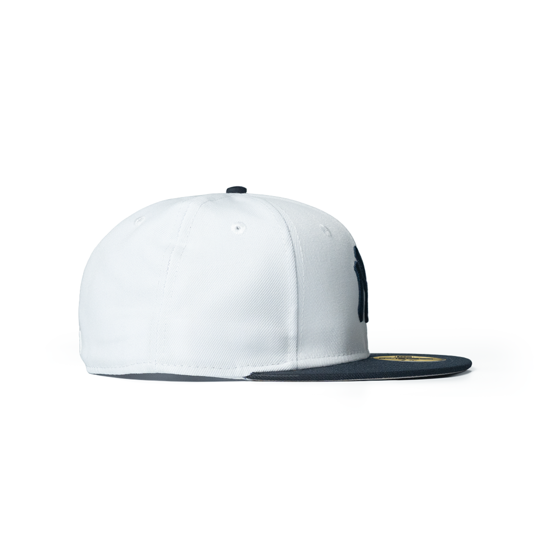 NEW ERA 59FIFTY NEW YORK YANKEES TWO TONE NAVY/CHROME WHITE
