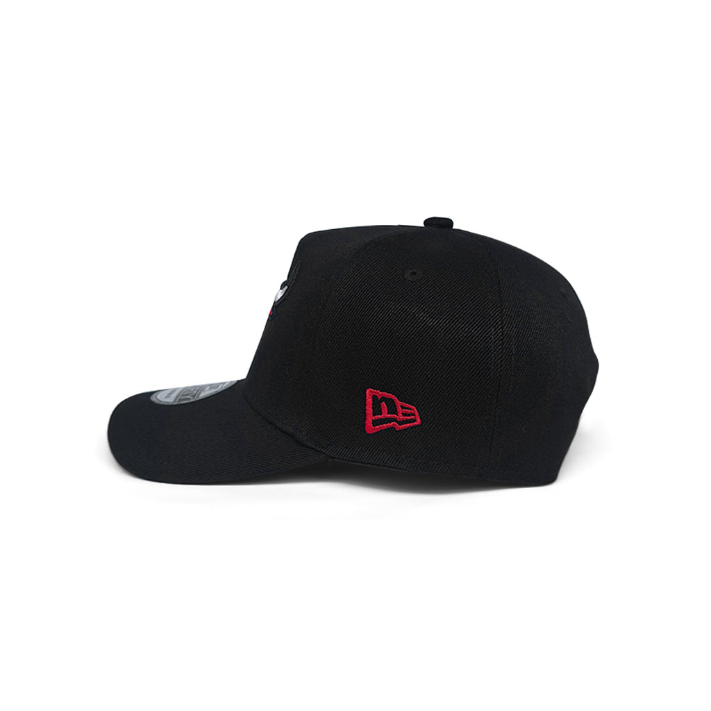 NEW ERA 9FORTY A-FRAME NEW ERA CHICAGO BULLS NBA PATCH BLACK
