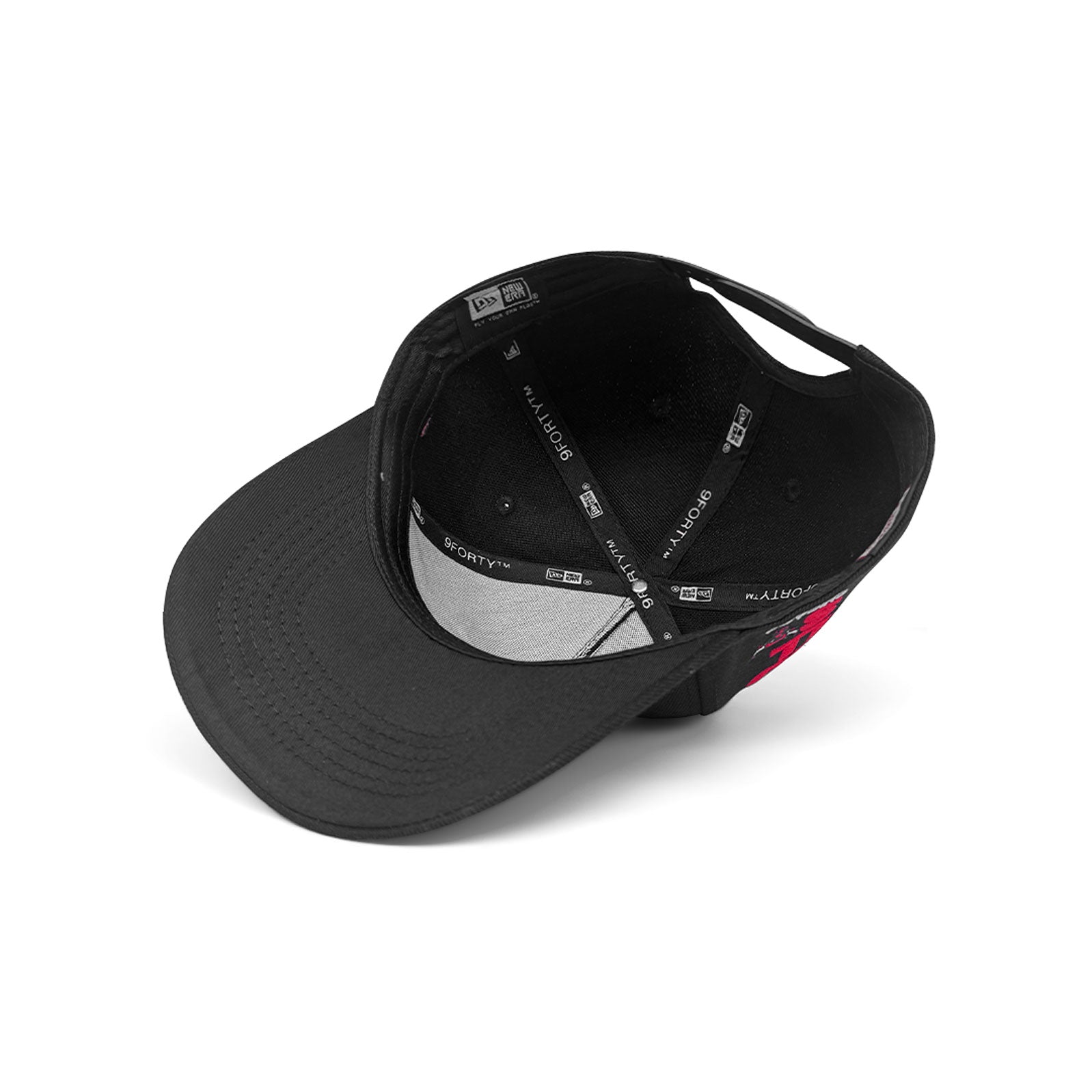 NEW ERA 9FORTY A-FRAME NEW ERA CHICAGO BULLS NBA PATCH BLACK