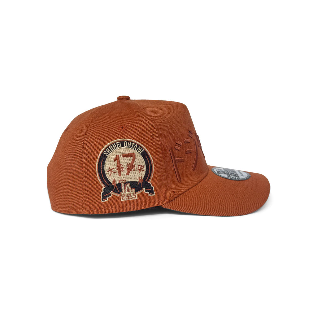 NEW ERA 9FORTY A-FRAME LOS ANGELES DODGERS OHTANI EARTHY BROWN