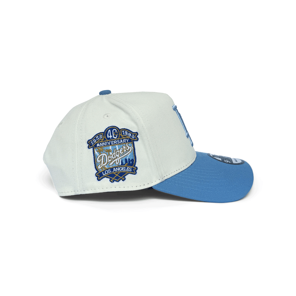 NEW ERA 9FORTY A-FRAME LOS ANGELES DODGERS 40TH ANNIVERSARY CHROME GOLD EDITION
