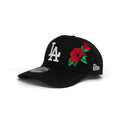 NEW ERA 9FORTY A-FRAME LOS ANGELES DODGERS ROSES BLACK
