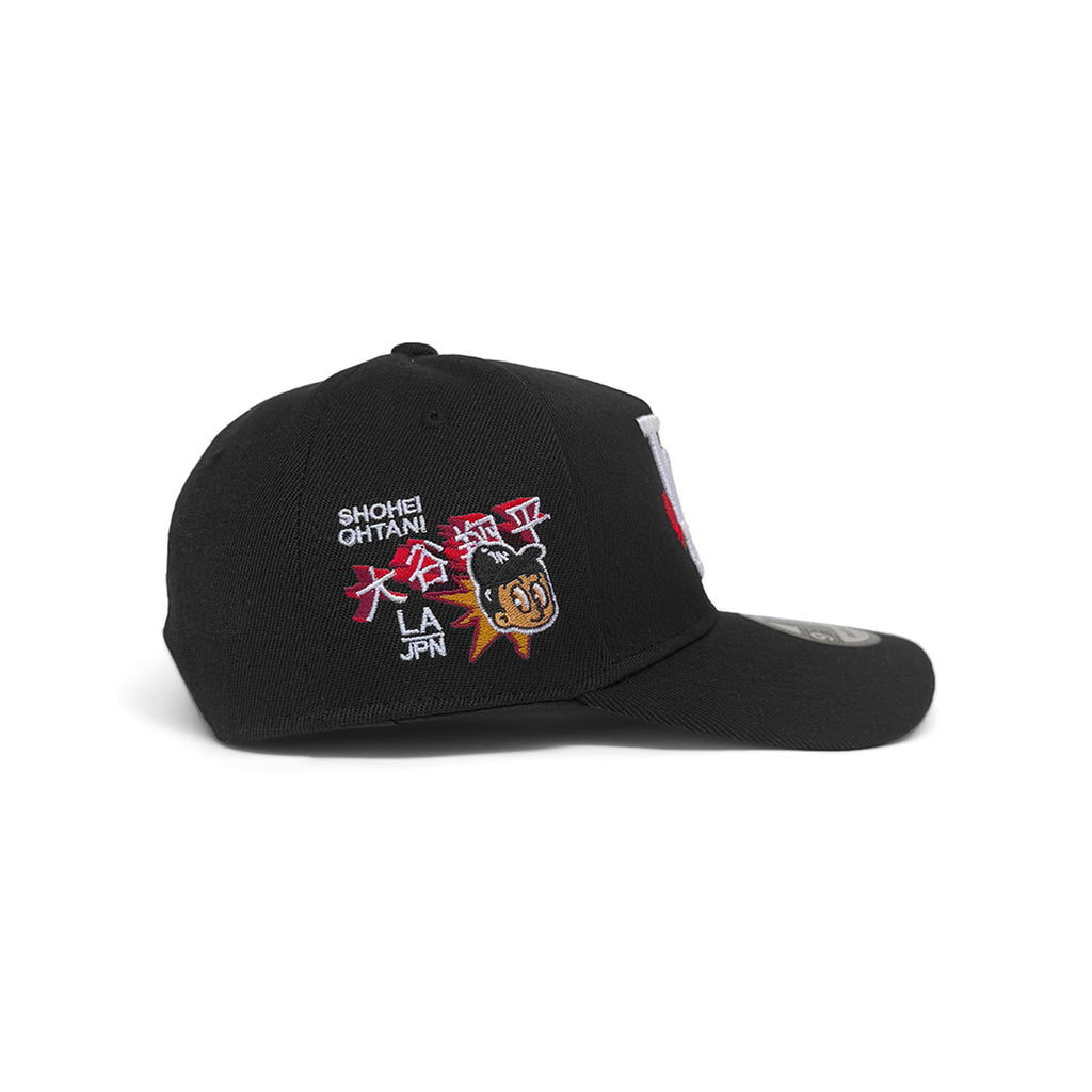 NEW ERA 9FORTY A-FRAME LOS ANGELES DODGERS OHTANI ROSE BLACK EDITION