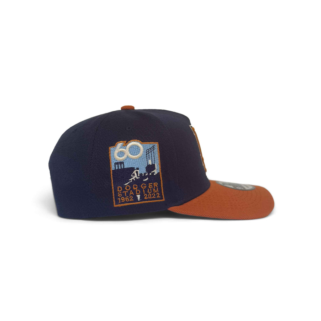 NEW ERA 9FORTY A-FRAME LOS ANGELES DODGERS 60TH ANNIVERSARY COPPER TWO TONE