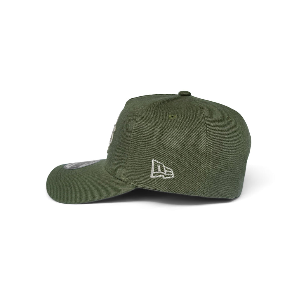 NEW ERA 9FORTY A-FRAME OAKLAND ATHLETICS 50TH ANNIVERSARY OLIVE COPPER