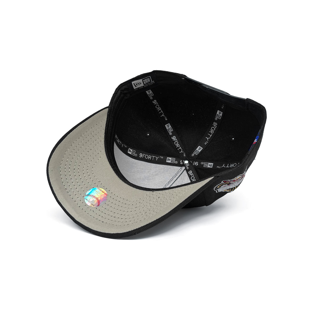 NEW ERA 9FORTY A-FRAME LOS ANGELES DODGERS 40TH STADIUM ANNIVERSARY BLACK FIRE EDITION