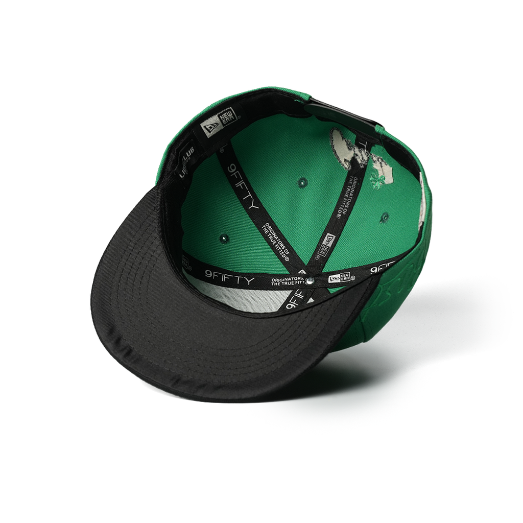 NEW ERA 9FIFTY BOSTON CELTICS SIDE SCRIPT