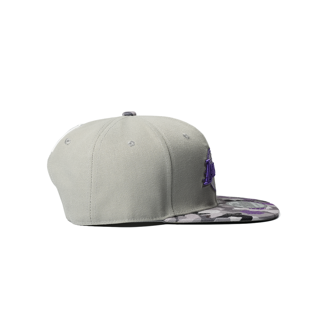 NEW ERA 9FIFTY LOS ANGELES LAKERS GRAY ACTIVE COLOR CAMO