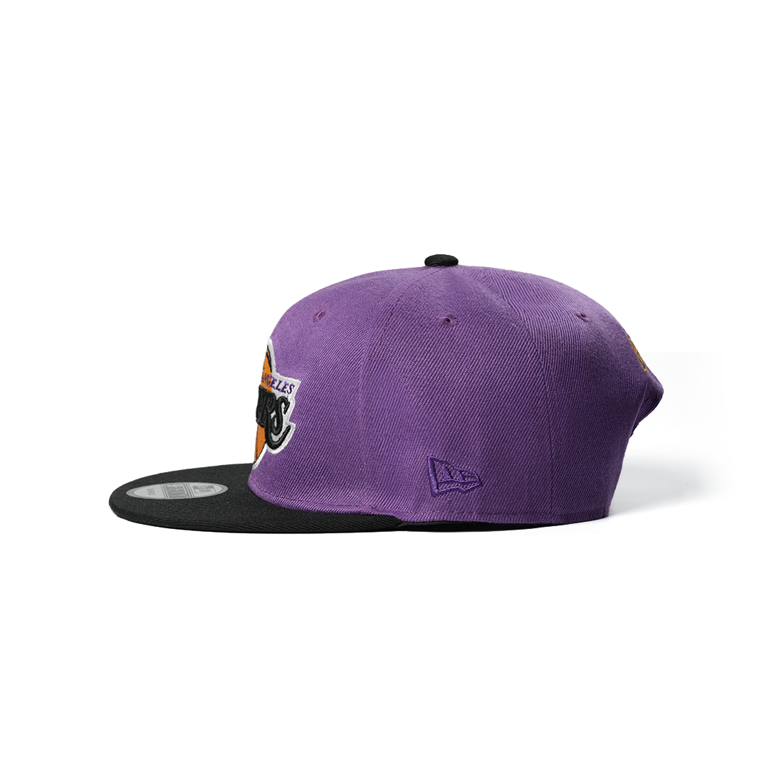 NEW ERA 9FIFTY LOS ANGELES LAKERS SIDE SCRIPT