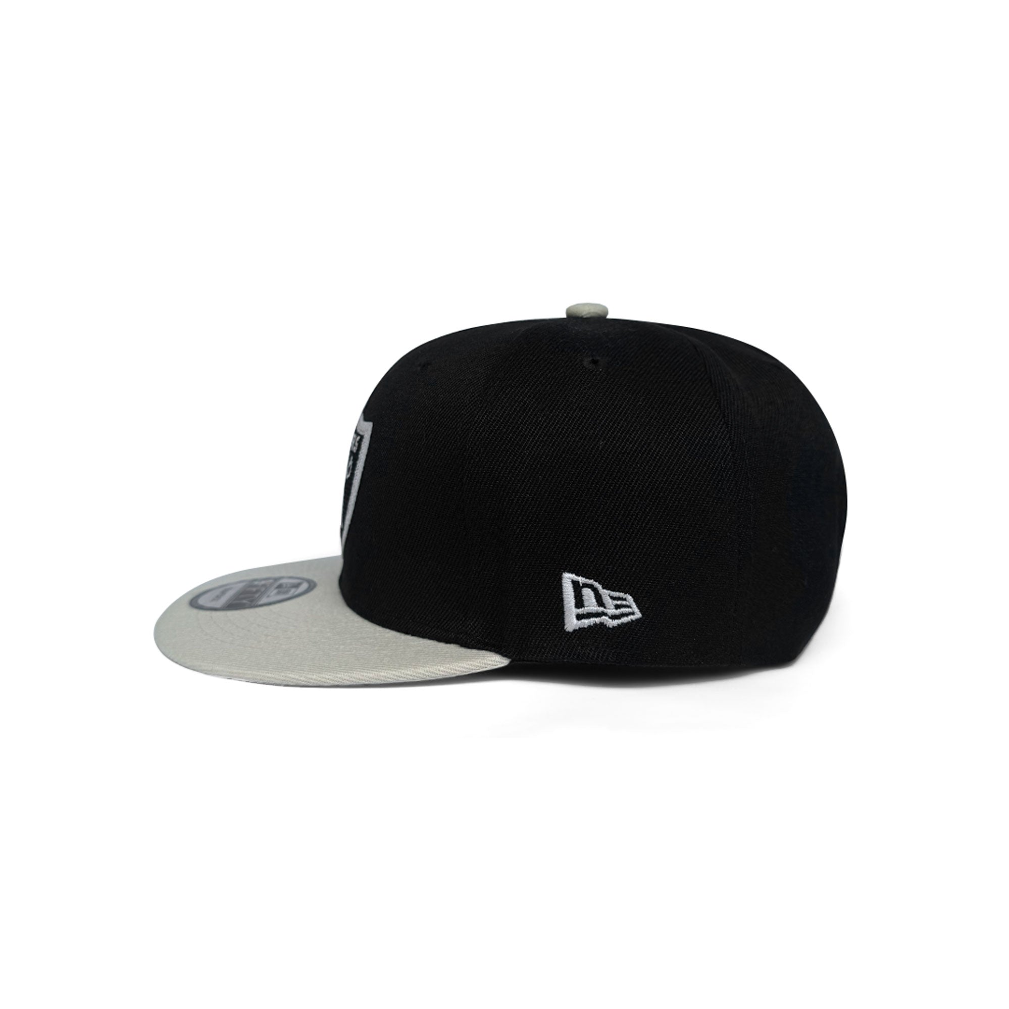 NEW ERA 9FIFTY LAS VEGAS RAIDERS BLACK/SILVER SUPER BOWL XVIII LETTERMAN