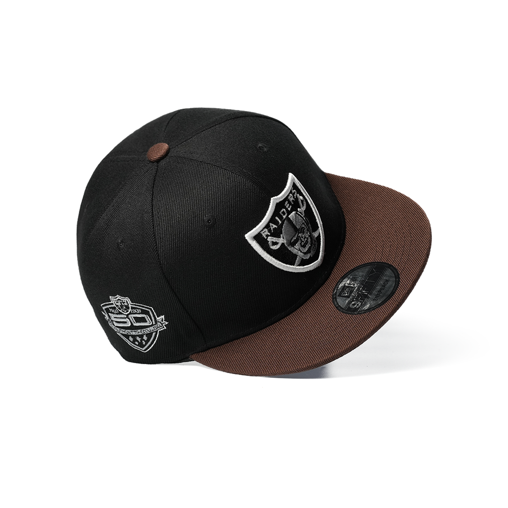NEW ERA 9FIFTY LAS VEGAS RAIDERS 50TH ANNIVERSARY TWO TONE EDITION