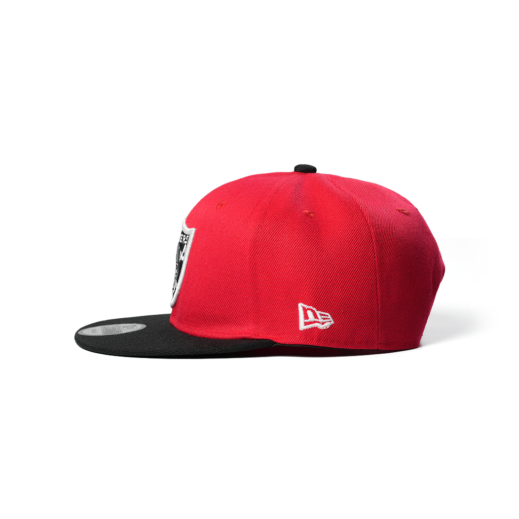 NEW ERA 9FIFTY SAN FRANCISCO 49ERS 60 SEASONS ANNIVERSARY RED/BLACK TWO TONE