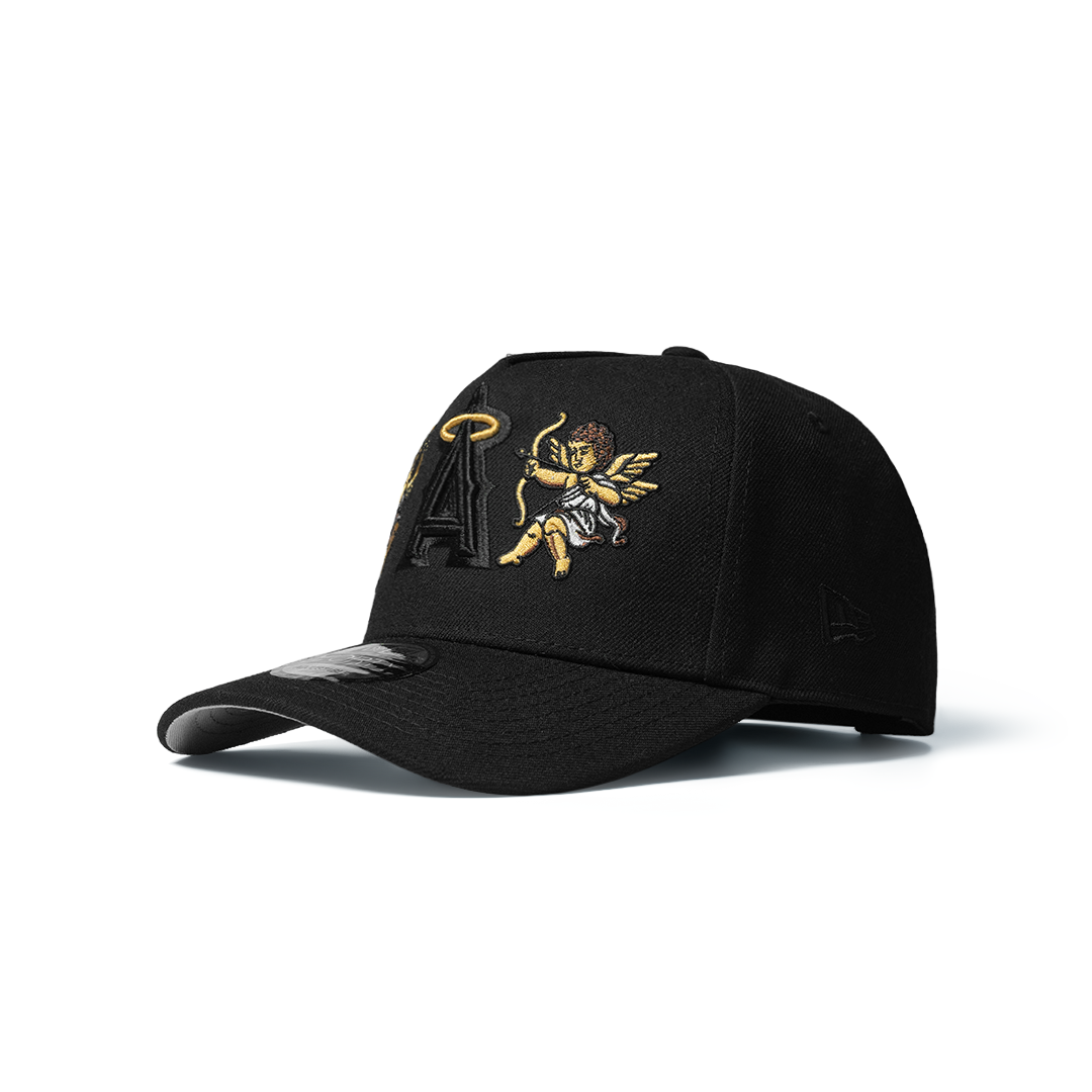 NEW ERA 9FORTY A-FRAME ANAHEIM ANGELS ALL STAR GAME 2010 CUPIDS BLACK PRIME EDITION