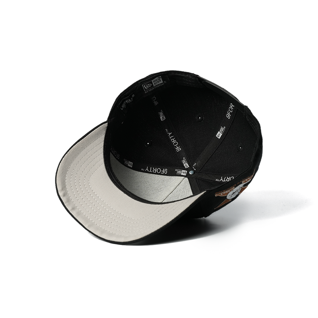 NEW ERA 9FORTY A-FRAME ANAHEIM DUCKS NHL BLACK GRAY