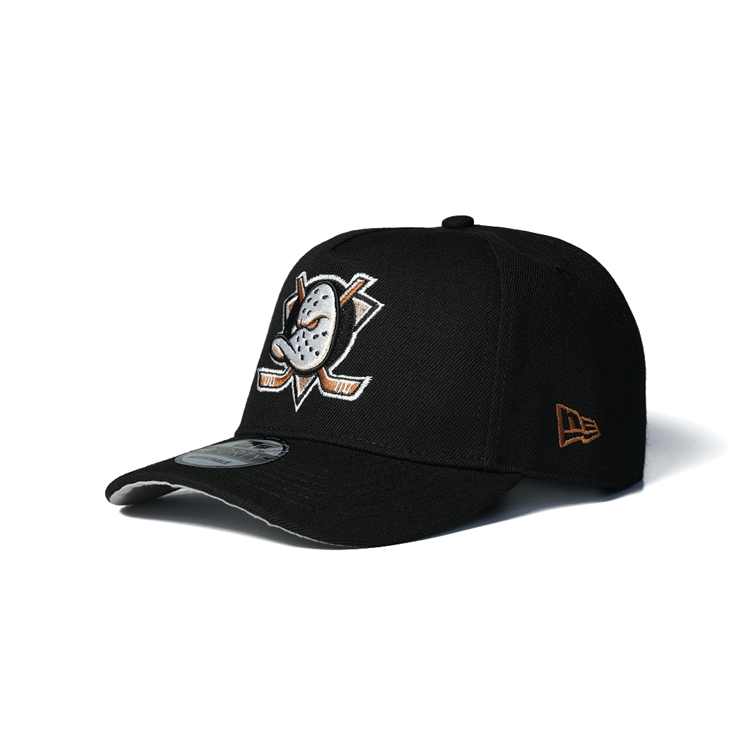NEW ERA 9FORTY A-FRAME ANAHEIM DUCKS NHL BLACK GRAY