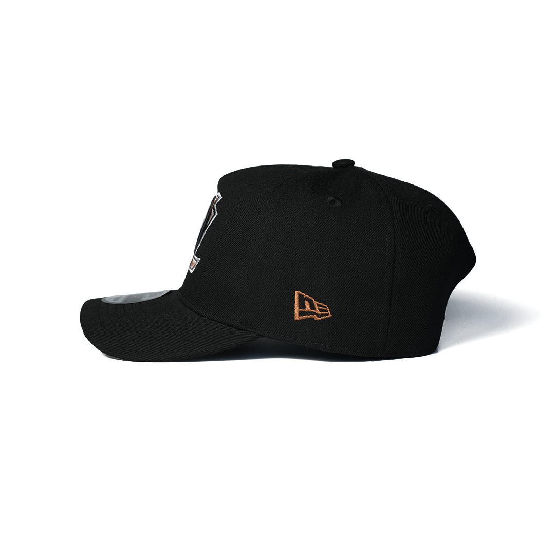 NEW ERA 9FORTY A-FRAME ANAHEIM DUCKS NHL BLACK GRAY