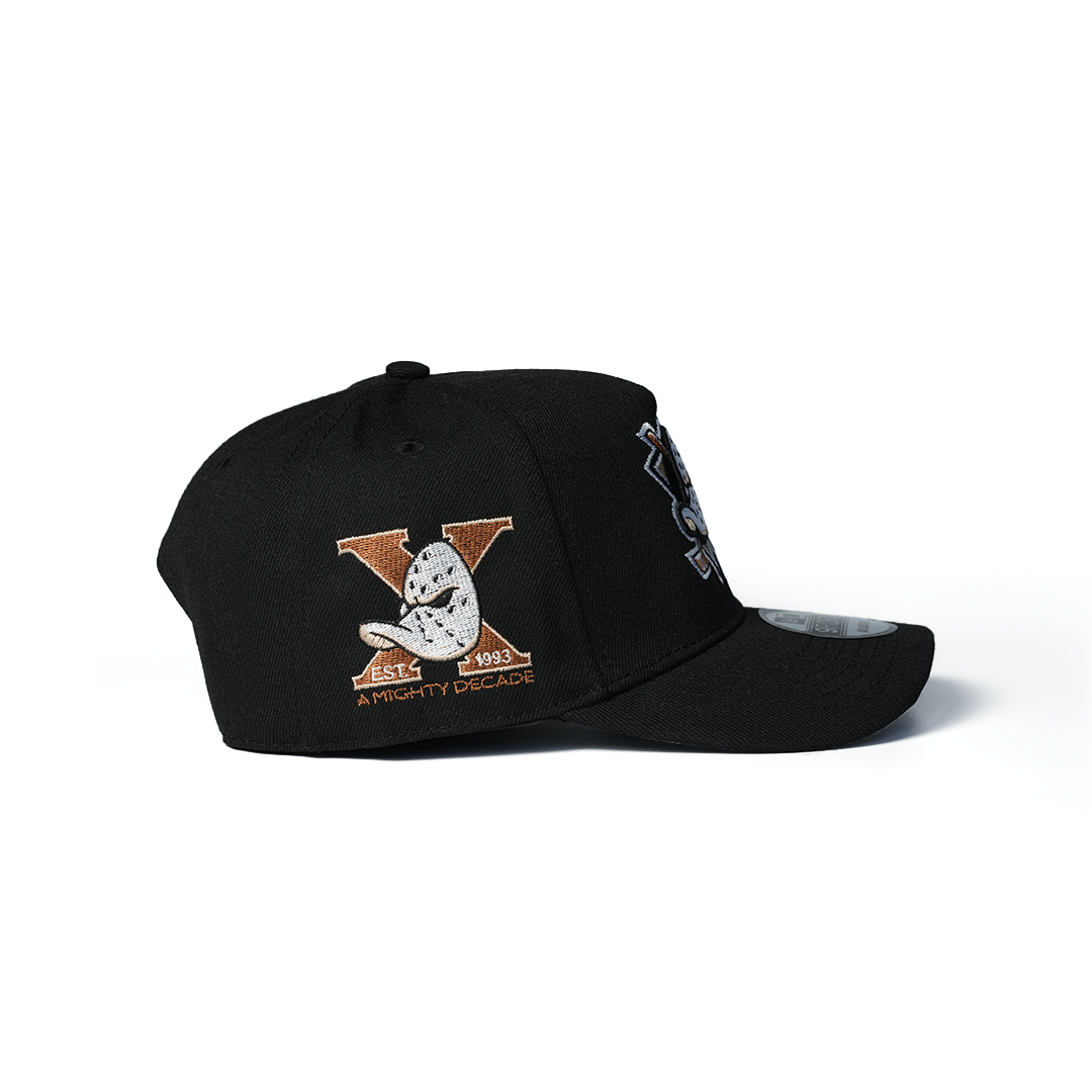 NEW ERA 9FORTY A-FRAME ANAHEIM DUCKS NHL BLACK GRAY