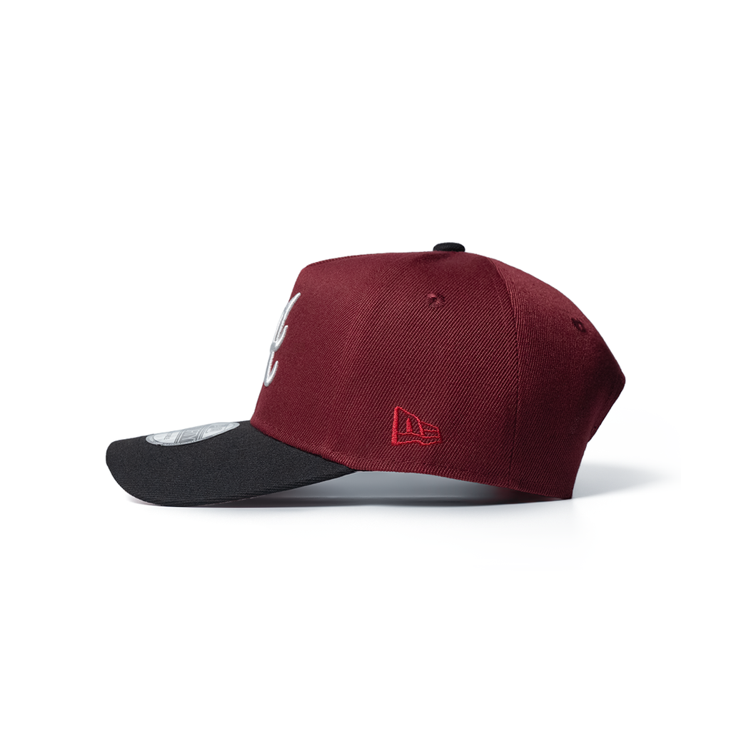 NEW ERA 9FORTY A-FRAME MLB ATLANTA BRAVES 30TH ANNIVERSARY TWO TONE / PINK