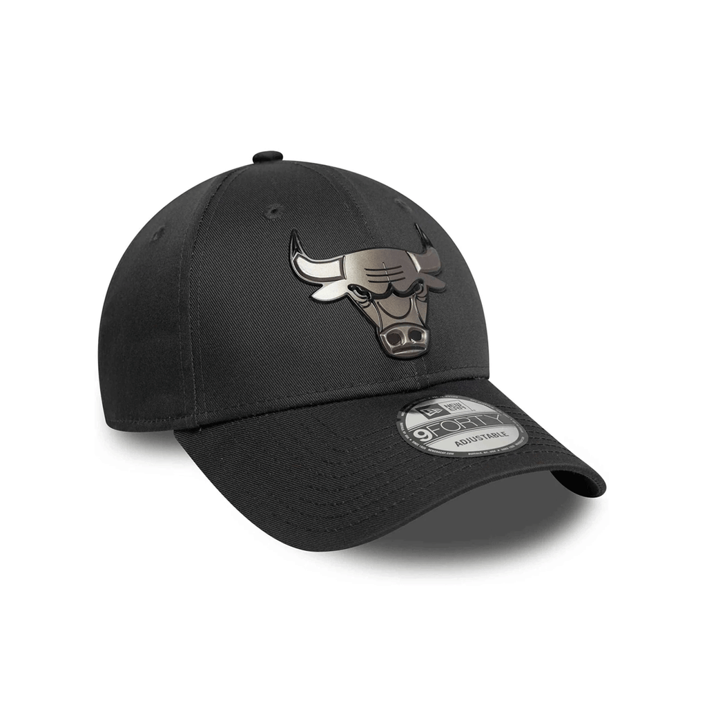 NEW ERA 9FORTY CHICAGO BULLS METALLIC CHARCOAL