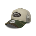 NEW ERA 9FORTY E-FRAME OVAL PATCH CAMO CREAM TRUCKER