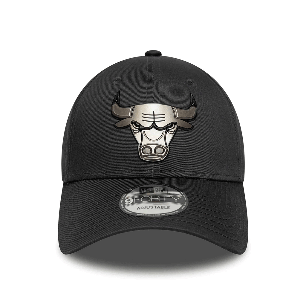 NEW ERA 9FORTY CHICAGO BULLS METALLIC CHARCOAL