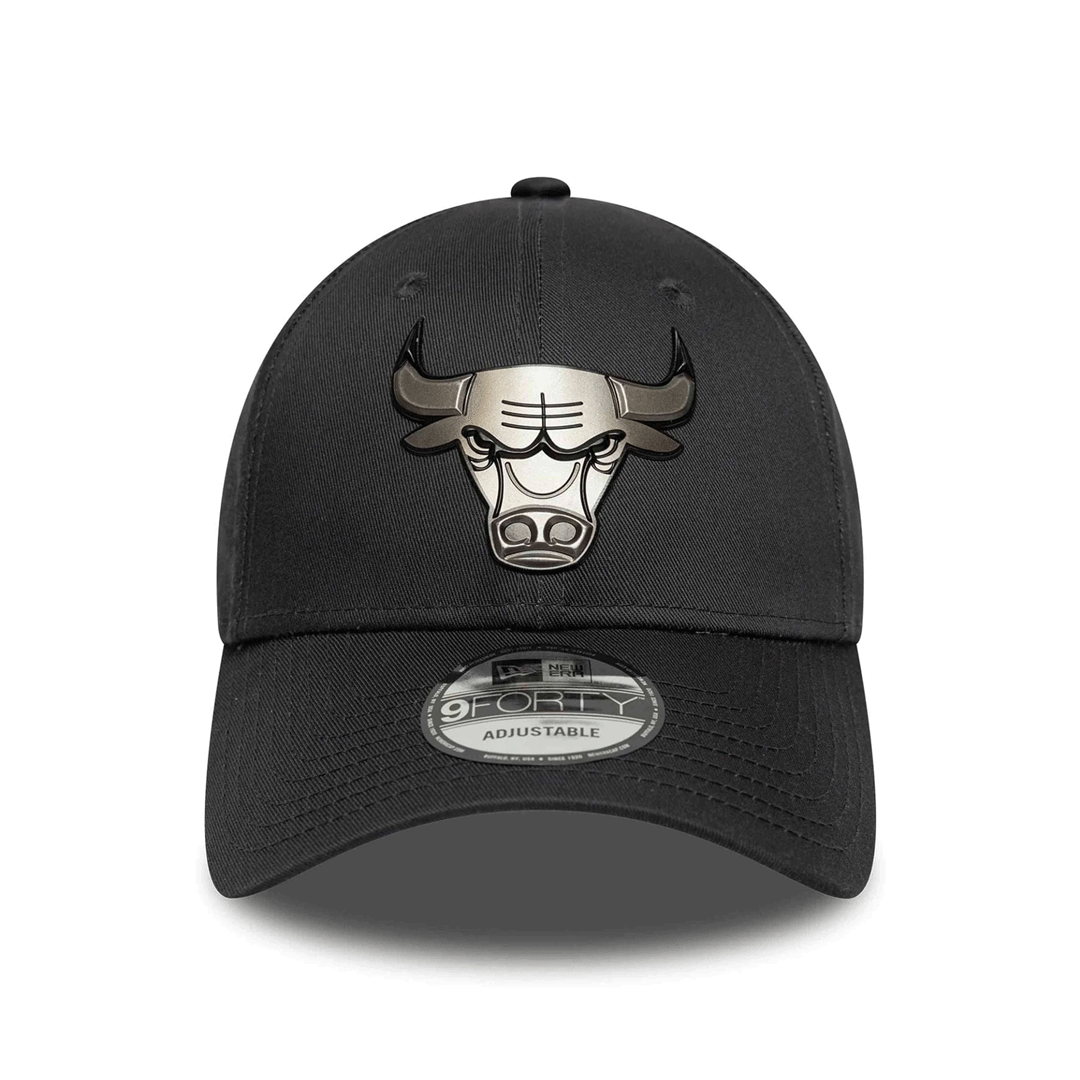 NEW ERA 9FORTY CHICAGO BULLS METALLIC CHARCOAL