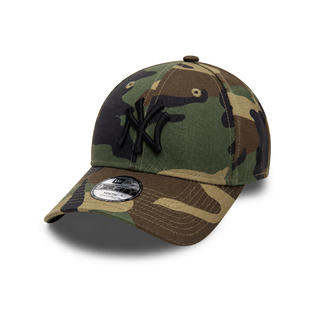 NEW ERA 9FORTY NEW YORK YANKEES ESSENTIAL CAMO YOUTH SIZE