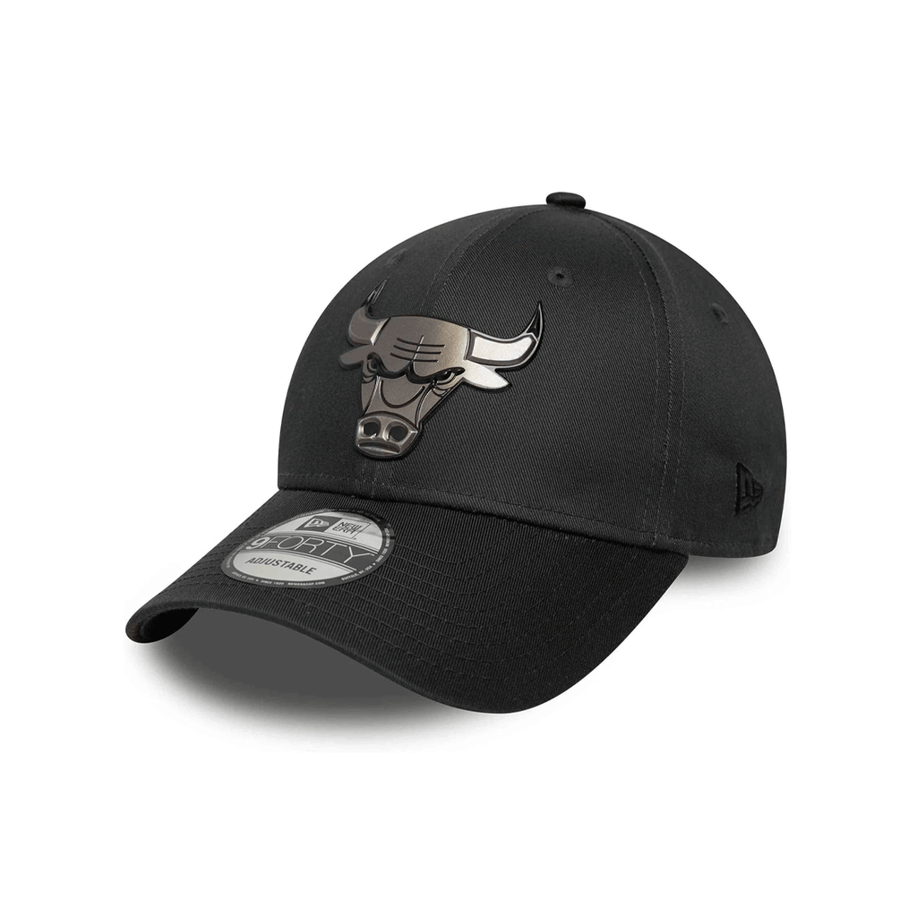 NEW ERA 9FORTY CHICAGO BULLS METALLIC CHARCOAL