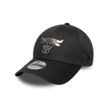 NEW ERA 9FORTY CHICAGO BULLS METALLIC CHARCOAL