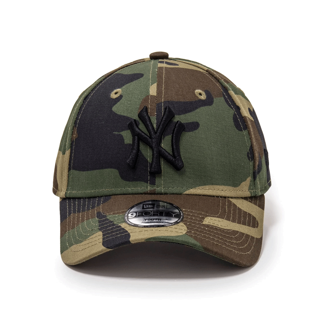 NEW ERA 9FORTY NEW YORK YANKEES ESSENTIAL CAMO YOUTH SIZE