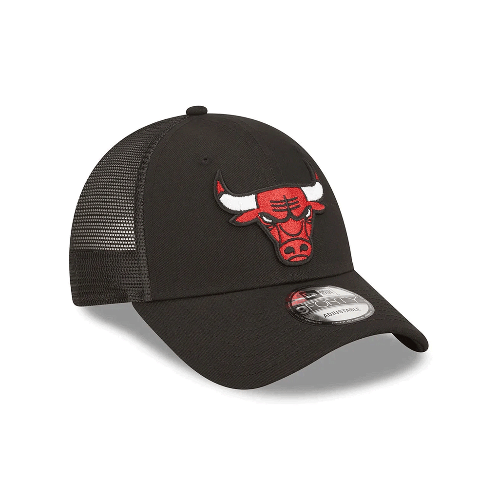 NEW ERA 9FORTY CHICAGO BULLS HOME BLACK TRUCKER