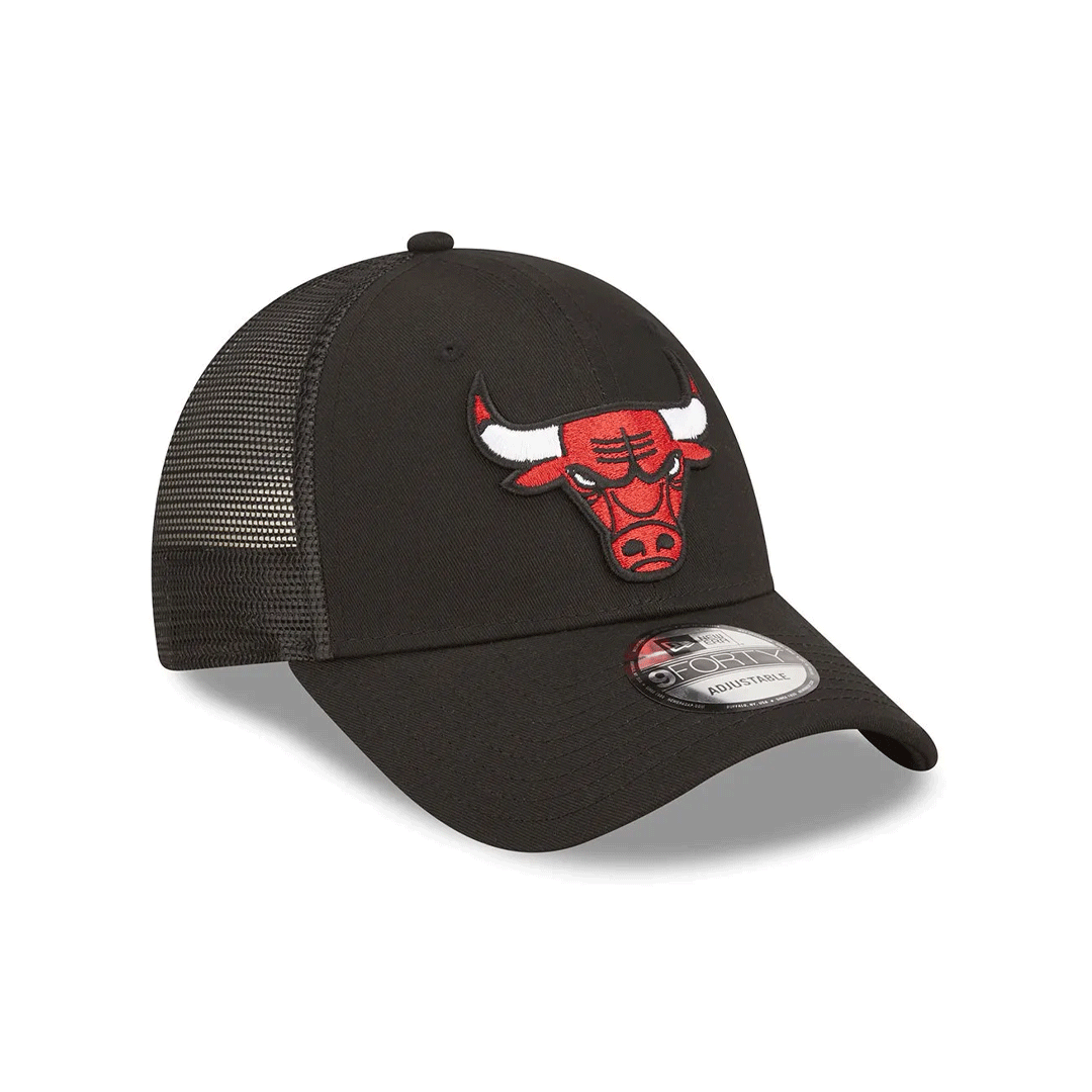 NEW ERA 9FORTY CHICAGO BULLS HOME BLACK TRUCKER