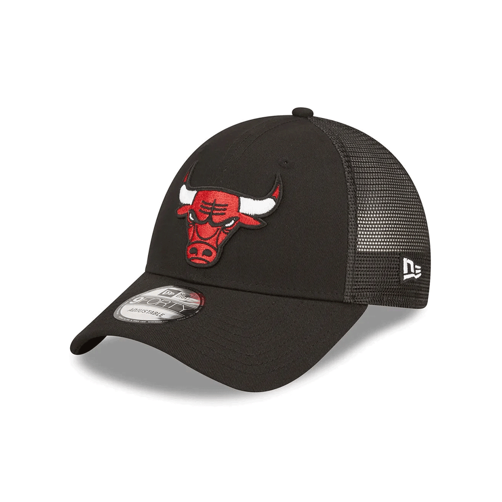 NEW ERA 9FORTY CHICAGO BULLS HOME BLACK TRUCKER