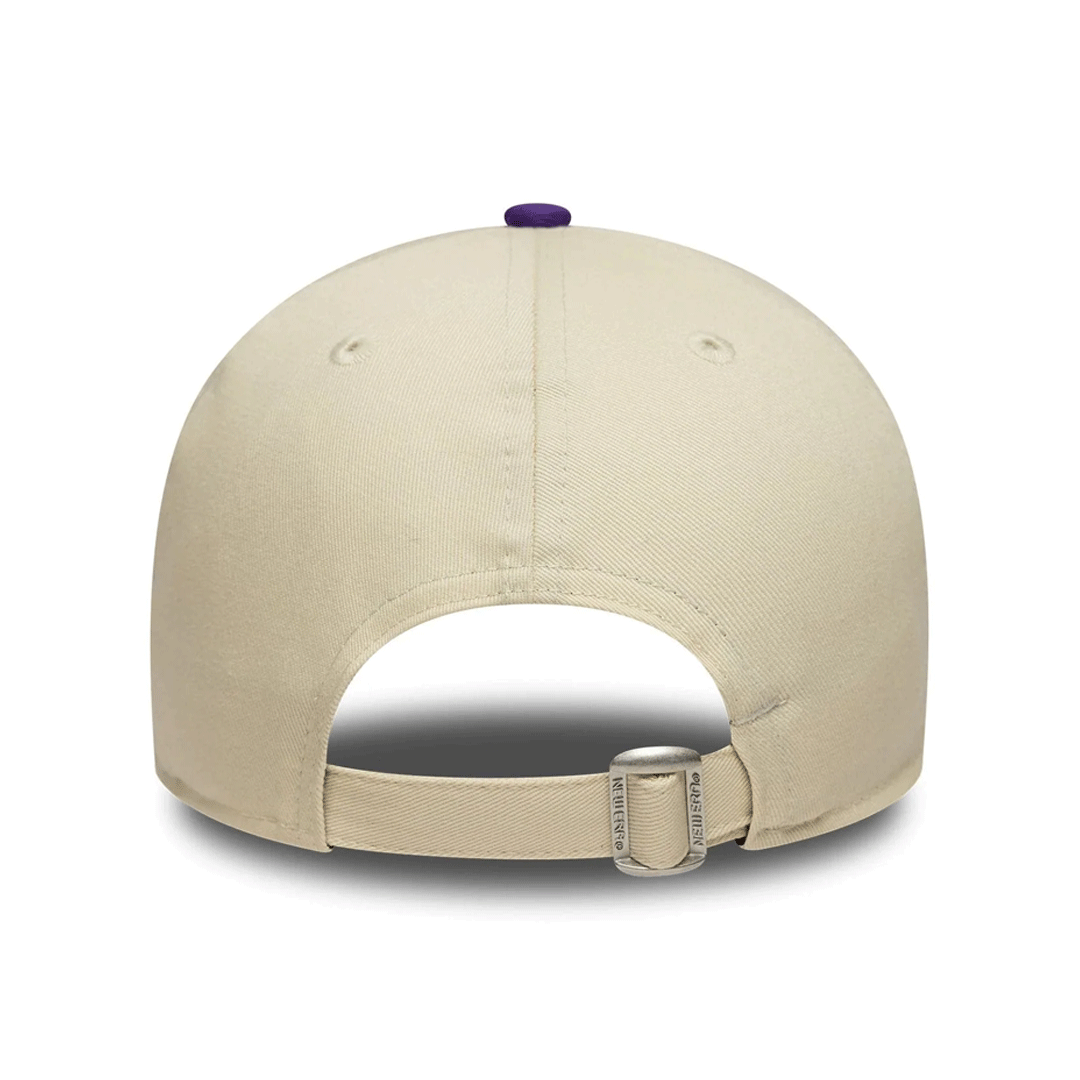 NEW ERA 9FORTY LOS ANGELES LAKERS NBA COLOUR BLOCK CREAM