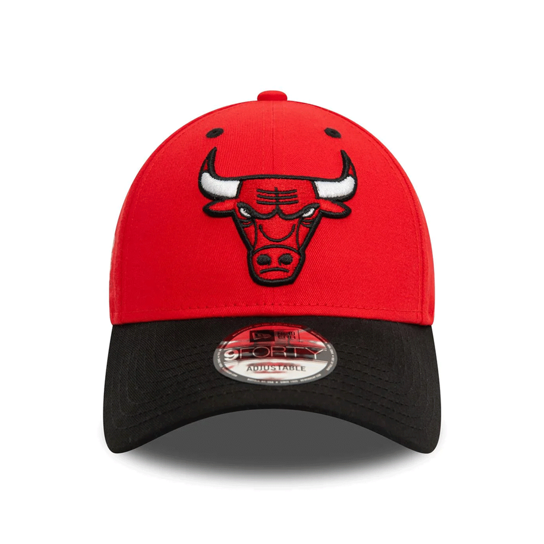 NEW ERA 9FORTY CHICAGO BULLS NBA SIDE PATCH RED
