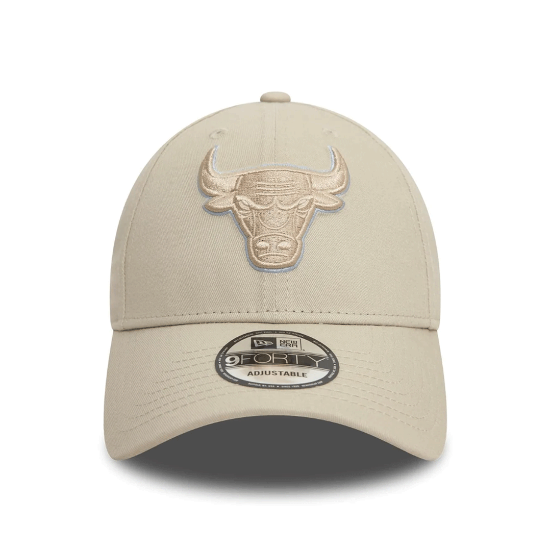NEW ERA 9FORTY CHICAGO BULLS OUTLINE BEIGE