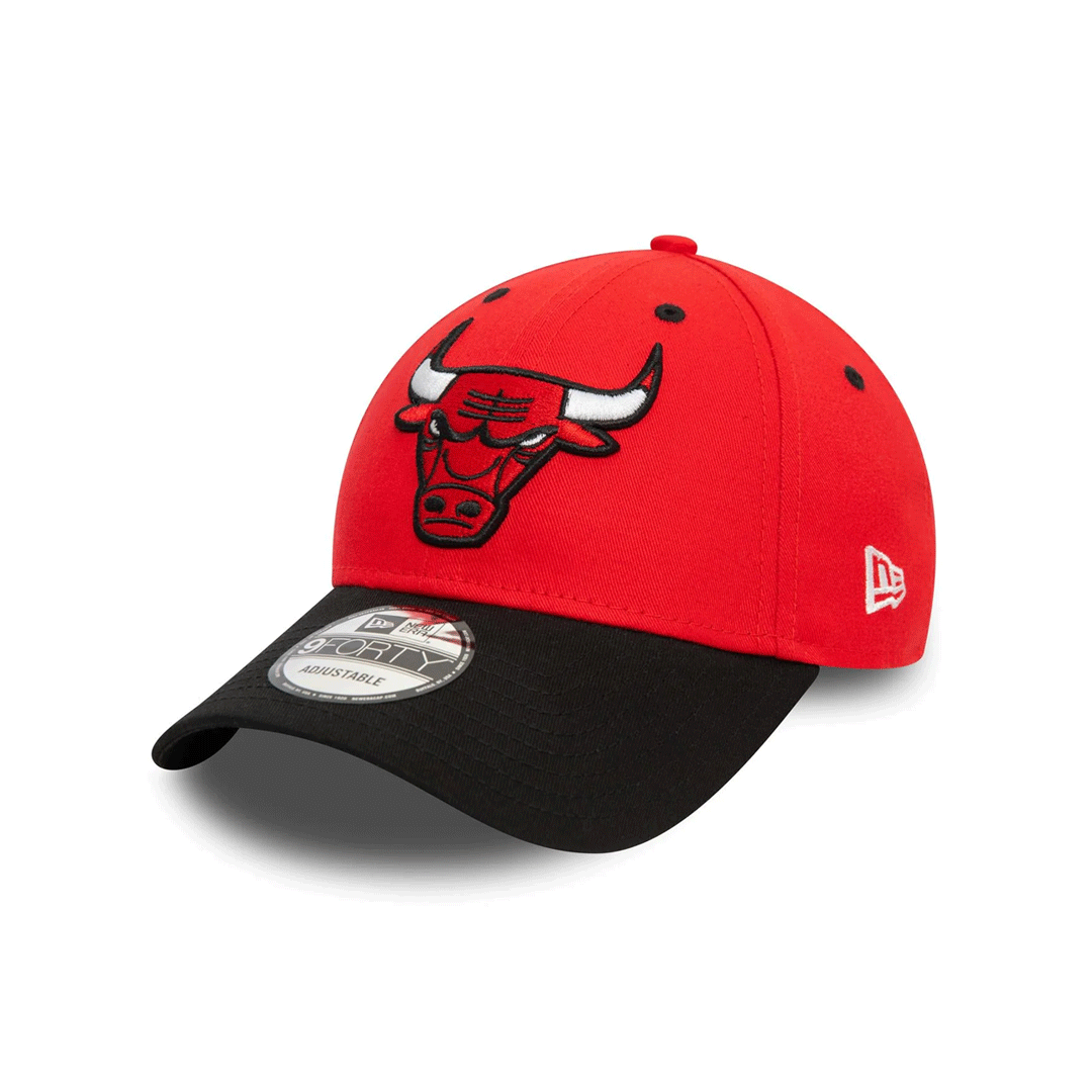 NEW ERA 9FORTY CHICAGO BULLS NBA SIDE PATCH RED