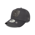 NEW ERA 9FORTY E-FRAME LAS VEGAS RAIDERS METALLIC DARK GRAY