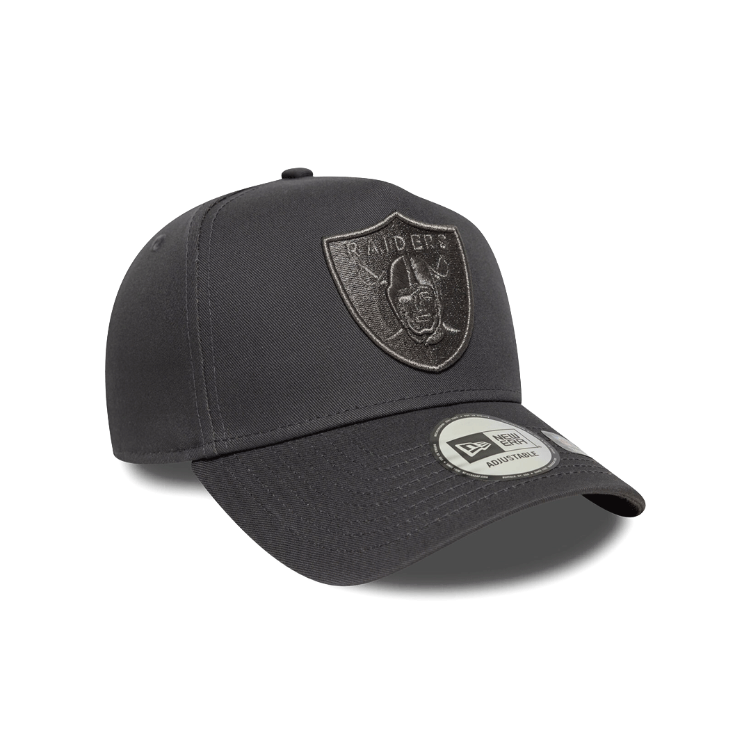 NEW ERA 9FORTY E-FRAME LAS VEGAS RAIDERS METALLIC DARK GRAY