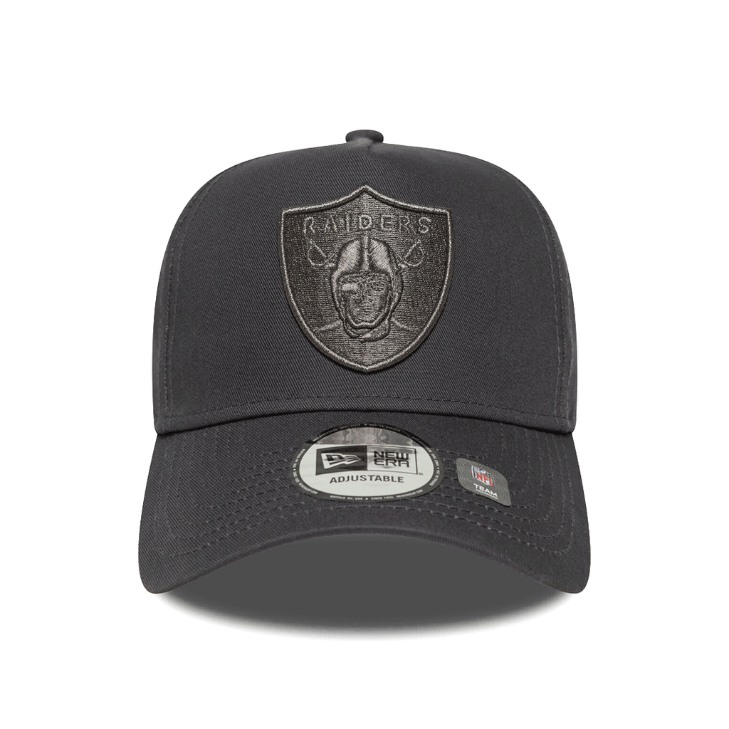 NEW ERA 9FORTY E-FRAME LAS VEGAS RAIDERS METALLIC DARK GRAY