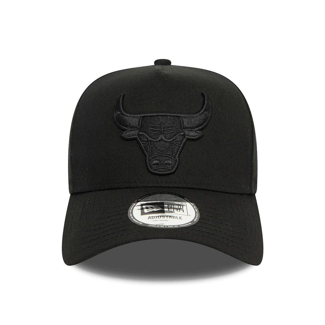 NEW ERA 9FORTY E-FRAME CHICAGO BULLS MONOCHROME BLACK