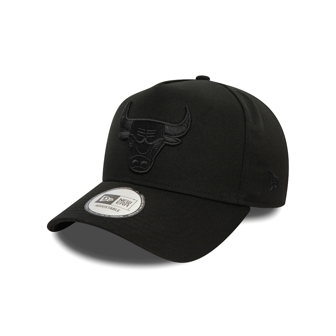 NEW ERA 9FORTY E-FRAME CHICAGO BULLS MONOCHROME BLACK