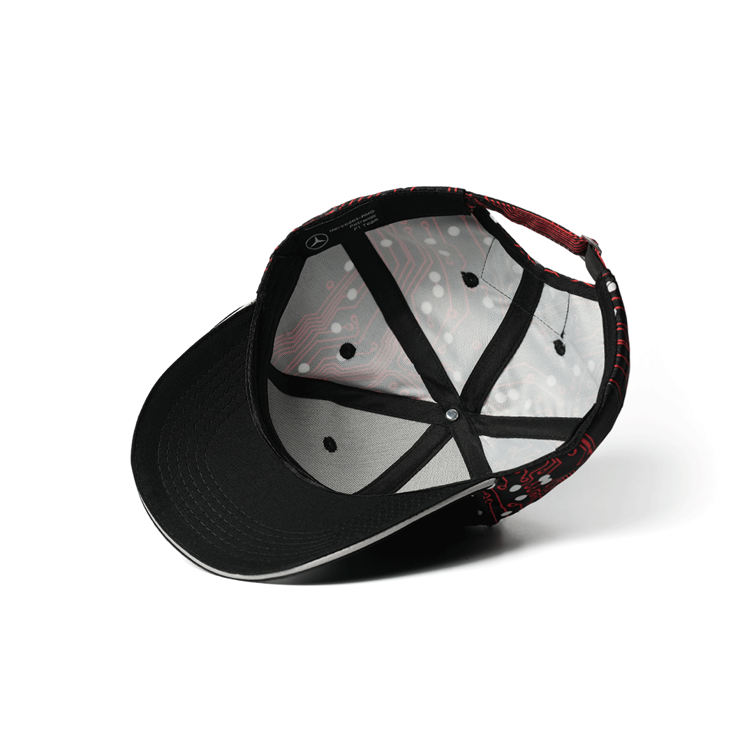 NEW ERA 9FORTY REP PRINT MERCEDES-BENZ GRAND PRIX LIMITED BLACK