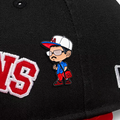STREET BOY BLUE/RED PIN